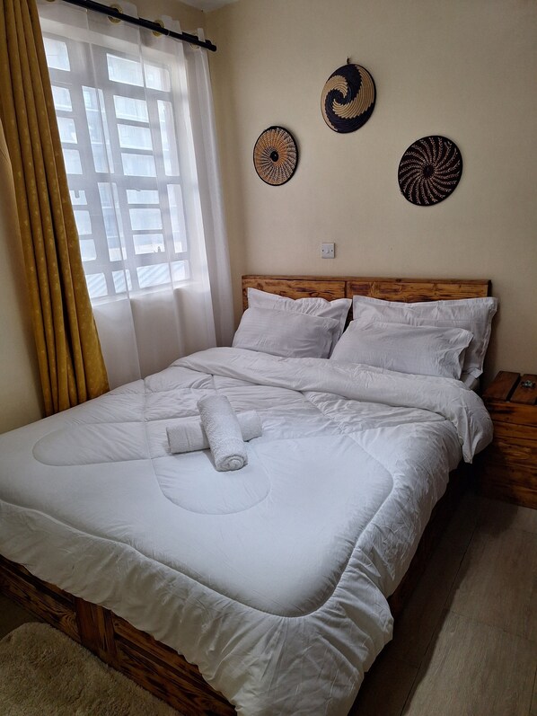 1 chambre, fer et planche à repasser, Wi-Fi, literie fournie