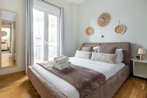 Appartement, 2 chambres, cuisine, vue ville | Vue sur la ville