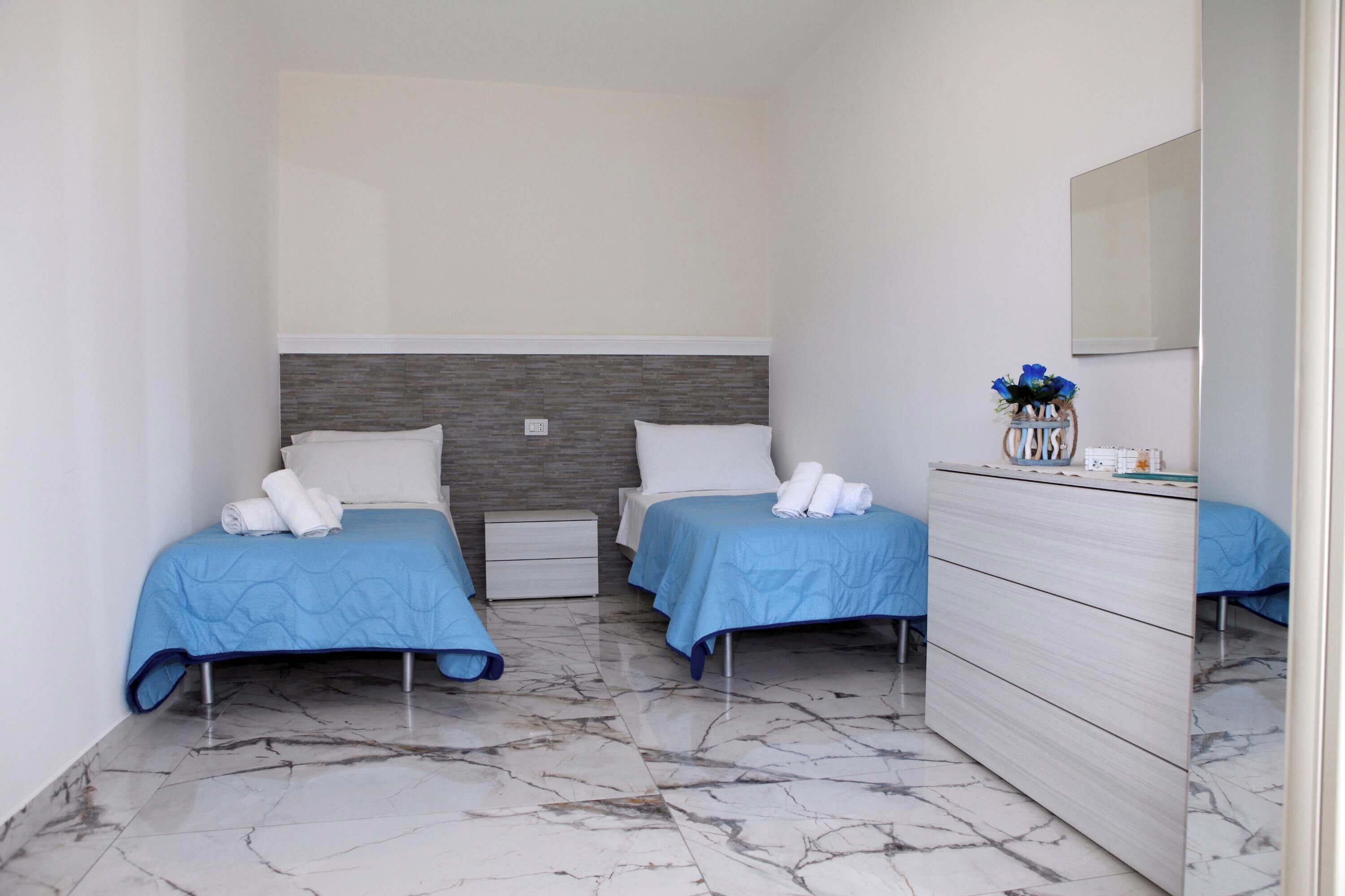 Standard Apartment, Multiple Bedrooms (Pino 2 - 2 bedrooms Near The Sea) | 1 bedroom, bed sheets