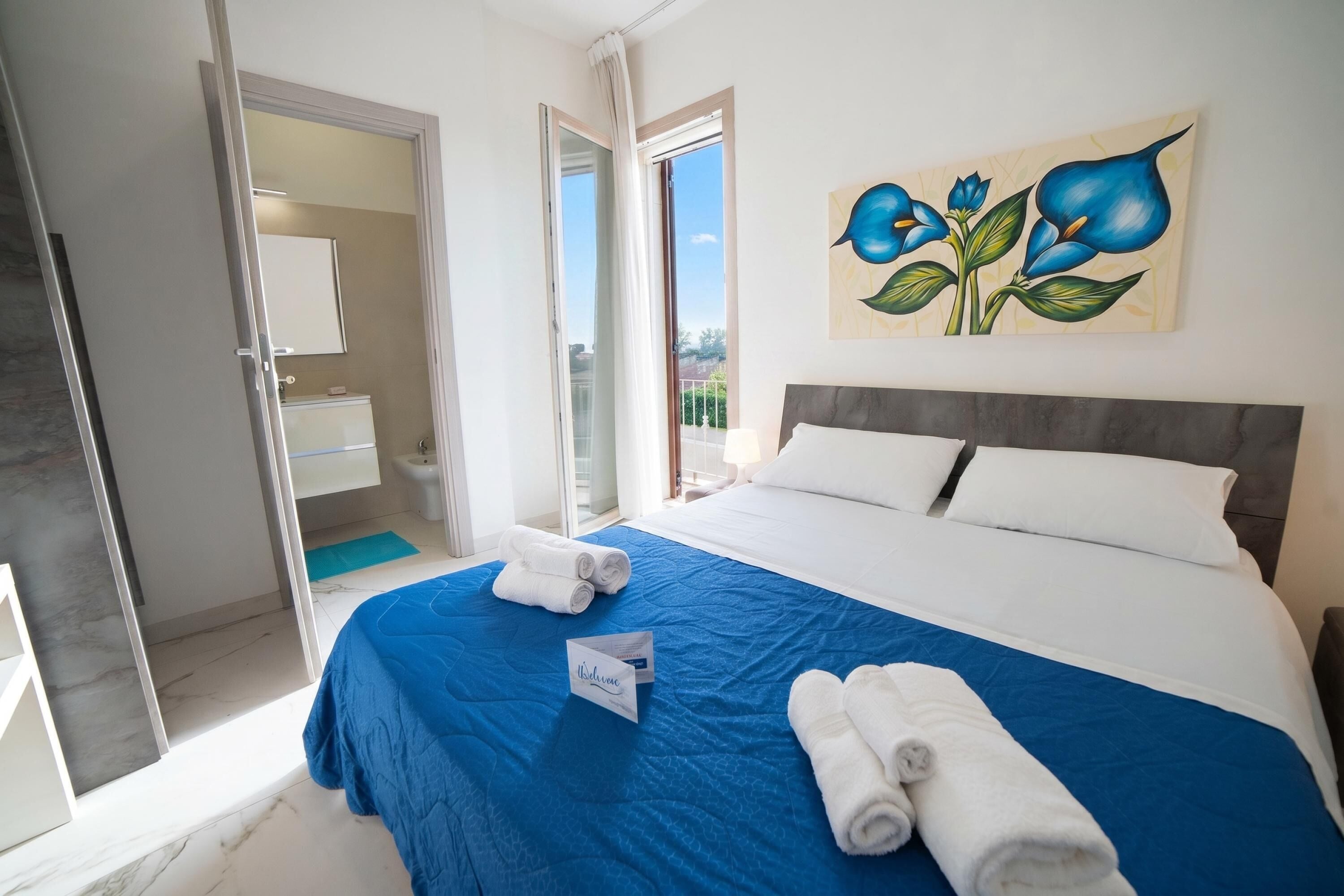 1 habitación y ropa de cama 
