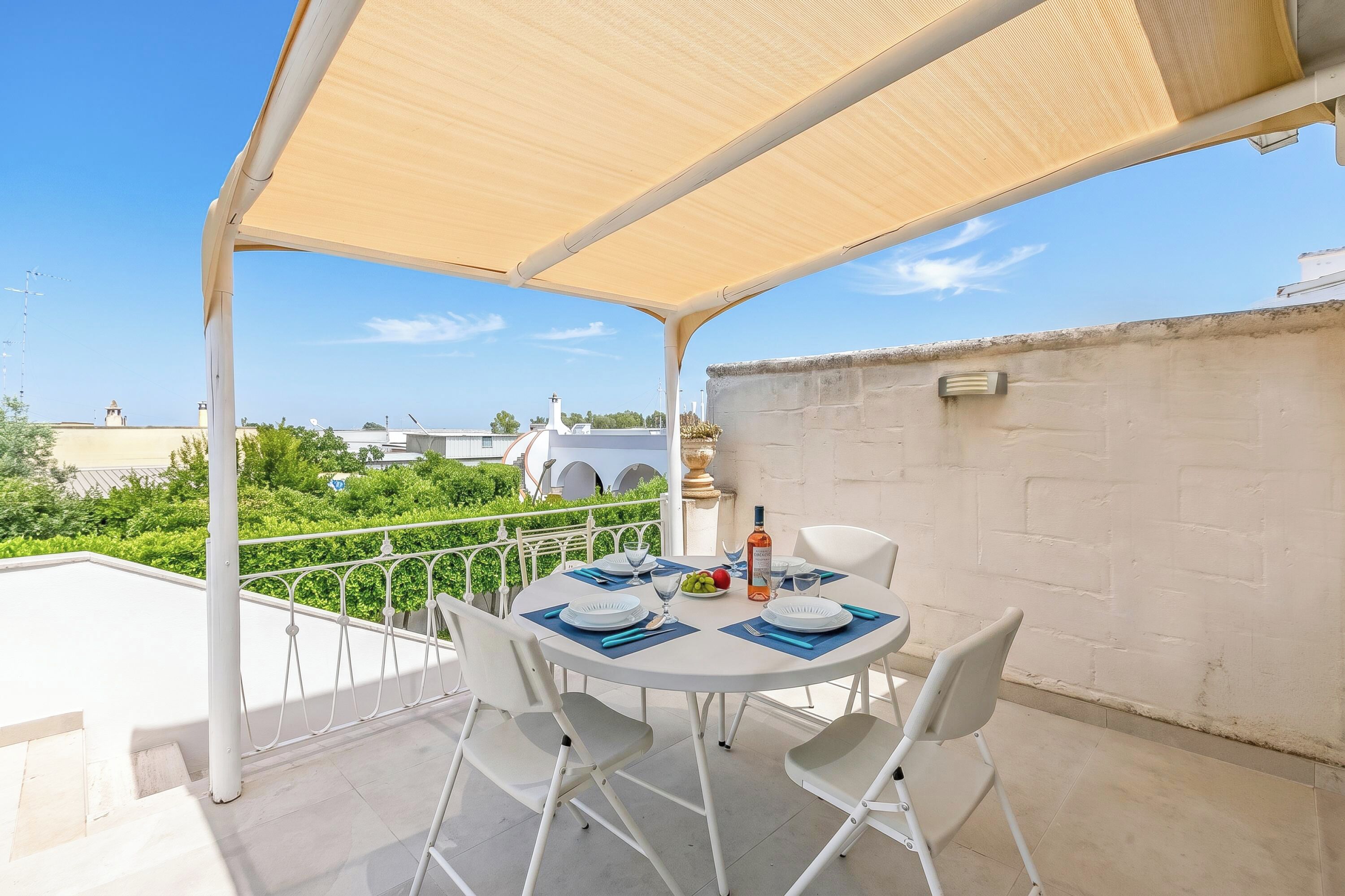 Standard Apartment, 1 Bedroom, Balcony (Pino 2 - 1 bedroom Near The Sea) | Outdoor dining