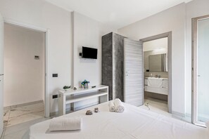 1 bedroom, bed sheets - Pino Residence (Nardò)