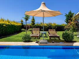 Seasonal outdoor pool