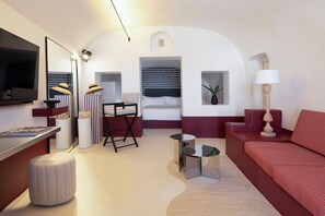 Sunhat Cove | Living area - Neema Maison Finikia Santorini (Santorini)
