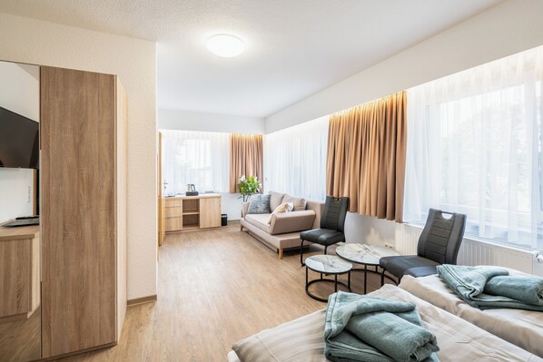 1 室のベッドルーム、WiFi、ベッドシーツ