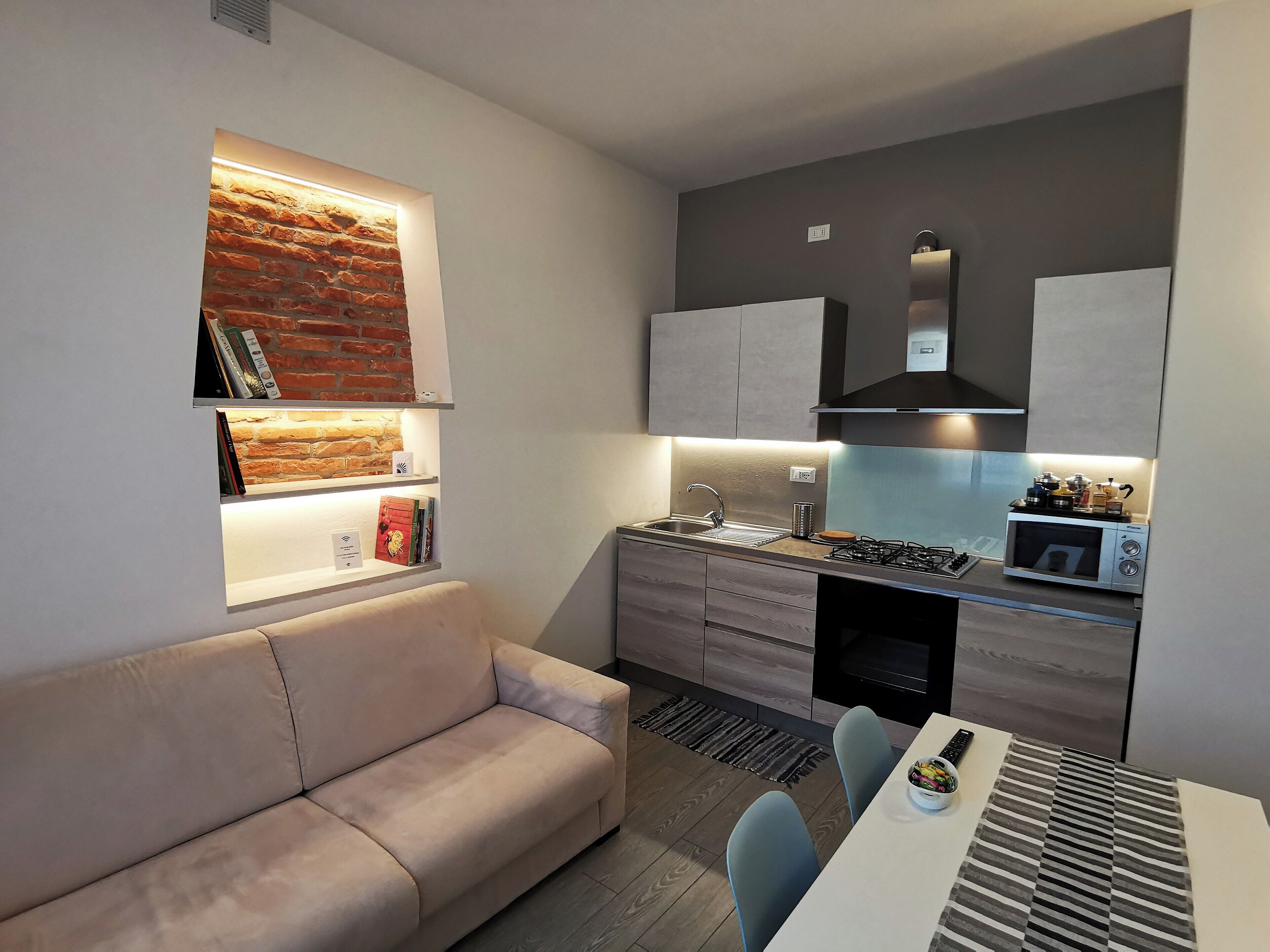 Departamento Confort, patio | Tabla de planchar con plancha y wifi gratis 