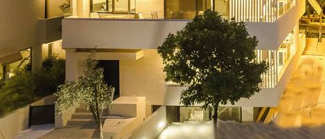 Façade de l’hébergement