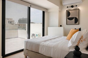 Superior Apartment, 1 Bedroom, City View | 1 bedroom, free WiFi, bed sheets