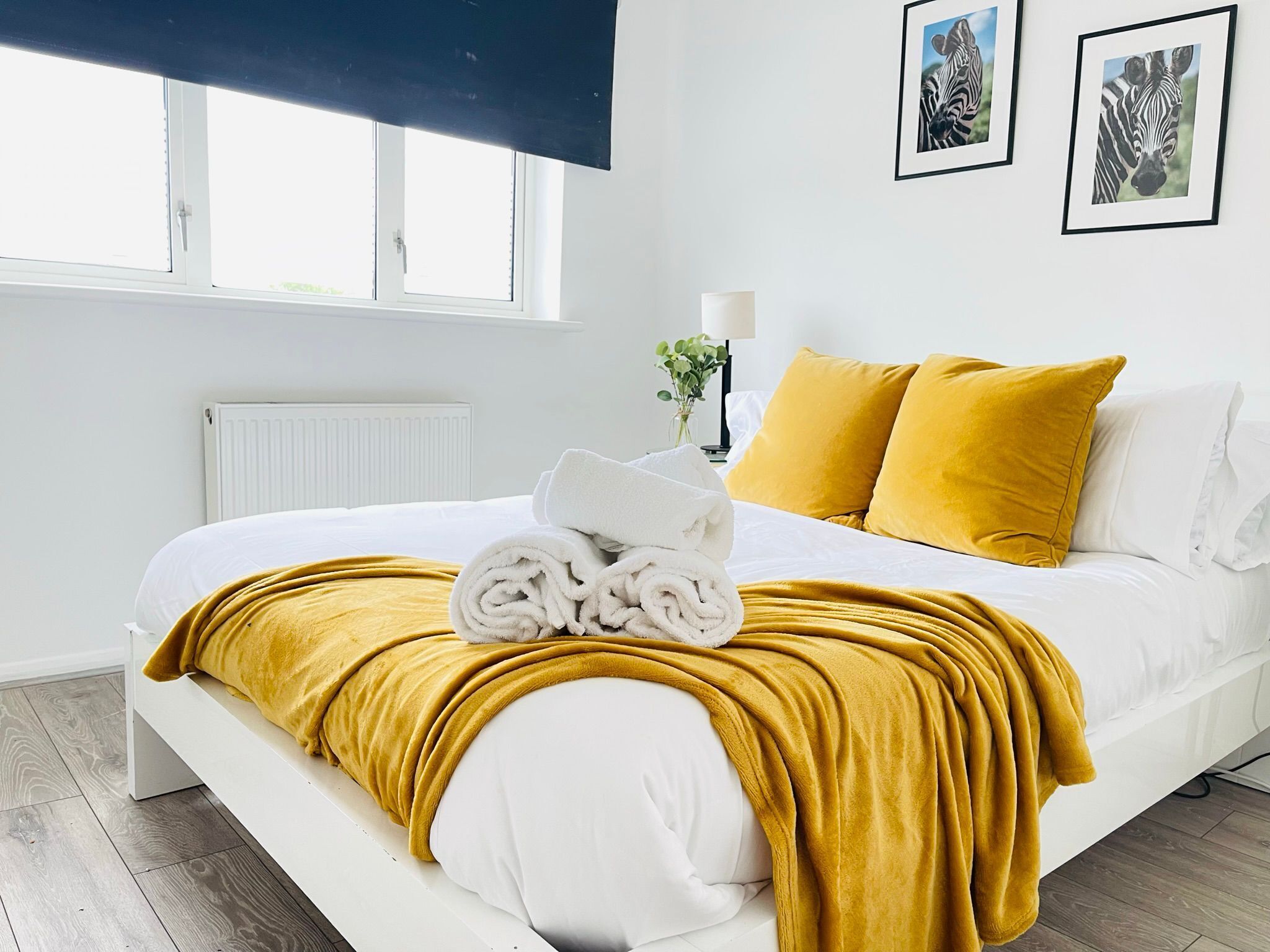 3 bedrooms, iron/ironing board, WiFi, bed sheets