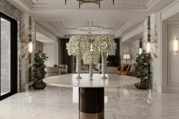 Lobby sitting area