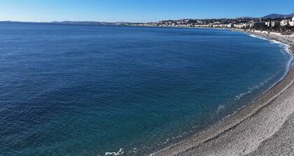 Quiet villa with sea view, ideally located between Cannes and Juan-les-Pins