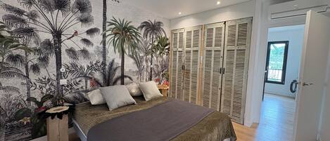3 chambres, fer et planche Ă repasser, Wi-Fi, draps fournis