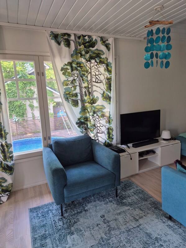 Älytelevisio, takka