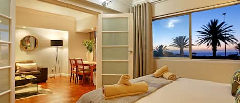 Luxury Apartment, Sea View | View from room