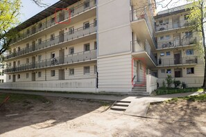 Fachada de la propiedad