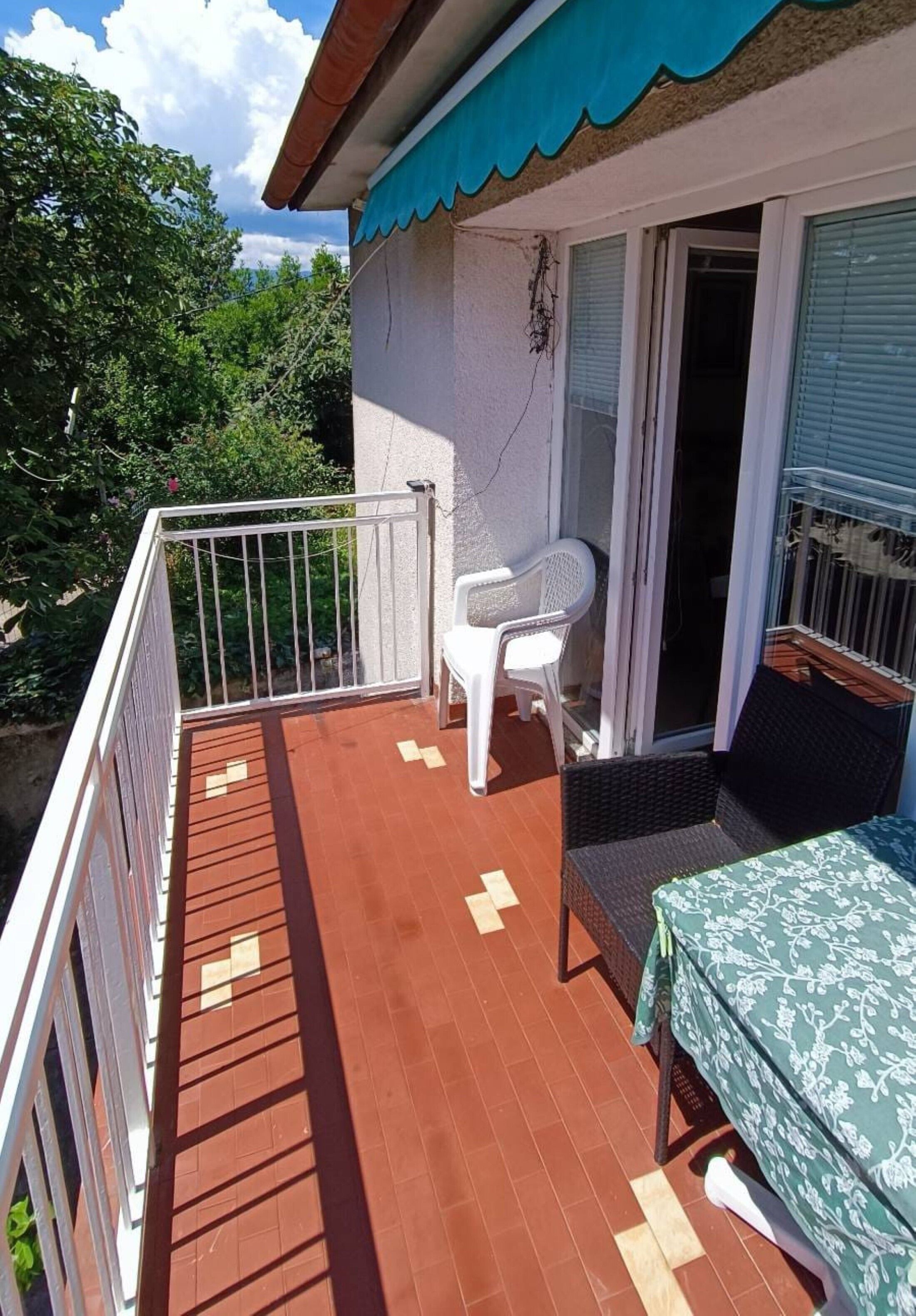 Apartemen, 2 kamar tidur, pemandangan laut | Balkon