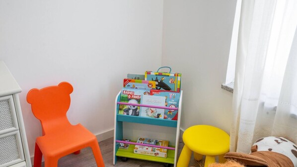 Apartment, 3 Bedrooms, Balcony, Garden View | Children’s area