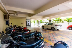 Free self-parking, free valet parking