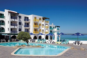 Indoor pool, a heated pool