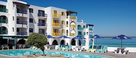 Indoor pool, a heated pool