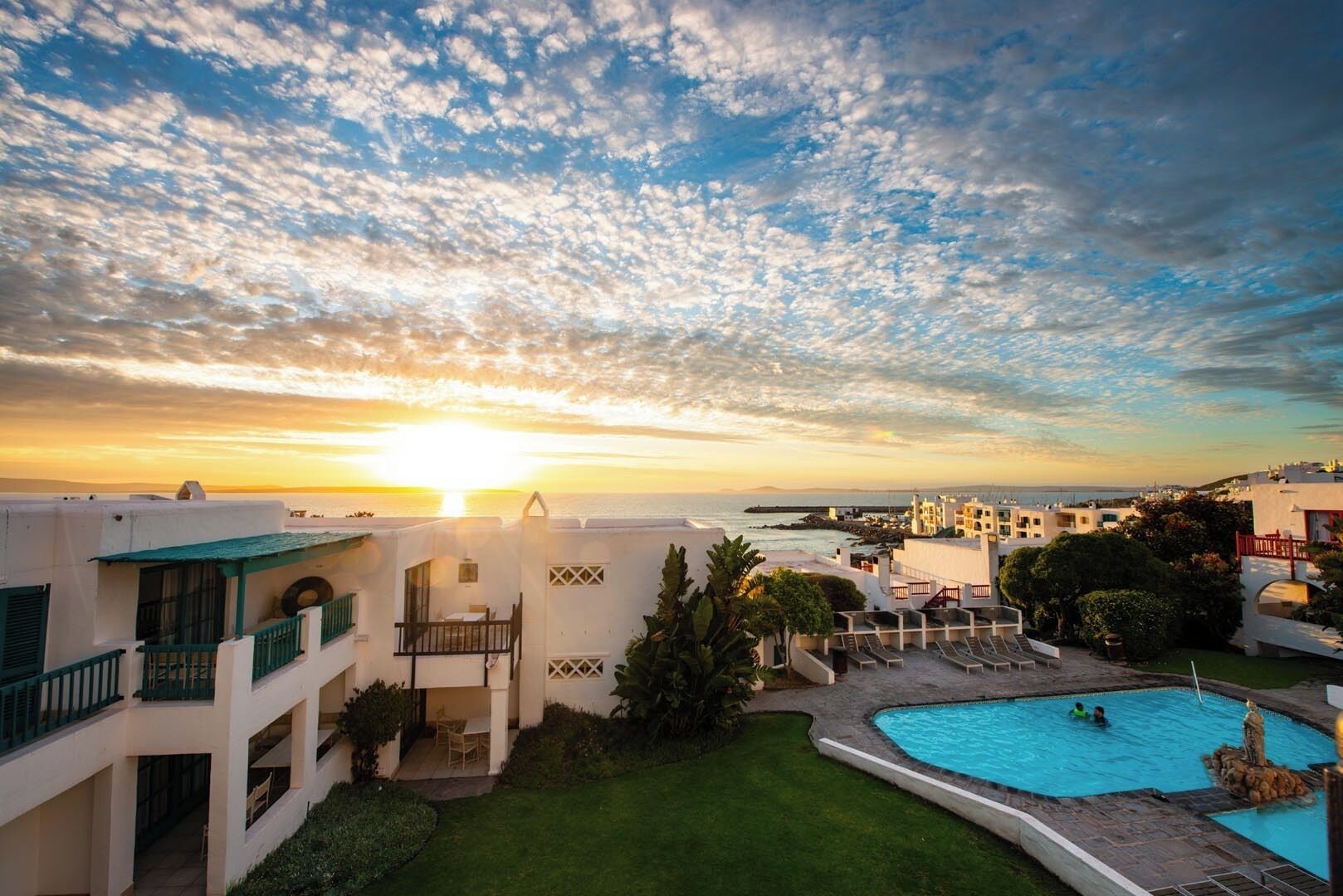 Indoor pool, a heated pool