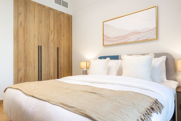 1 bedroom, iron/ironing board, free WiFi, bed sheets