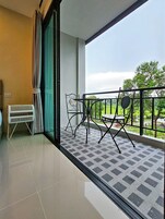 Habitación doble, vistas a la montaña | Terraza o patio