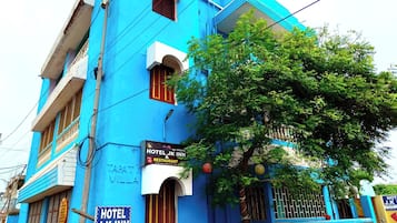 Façade de l’hébergement