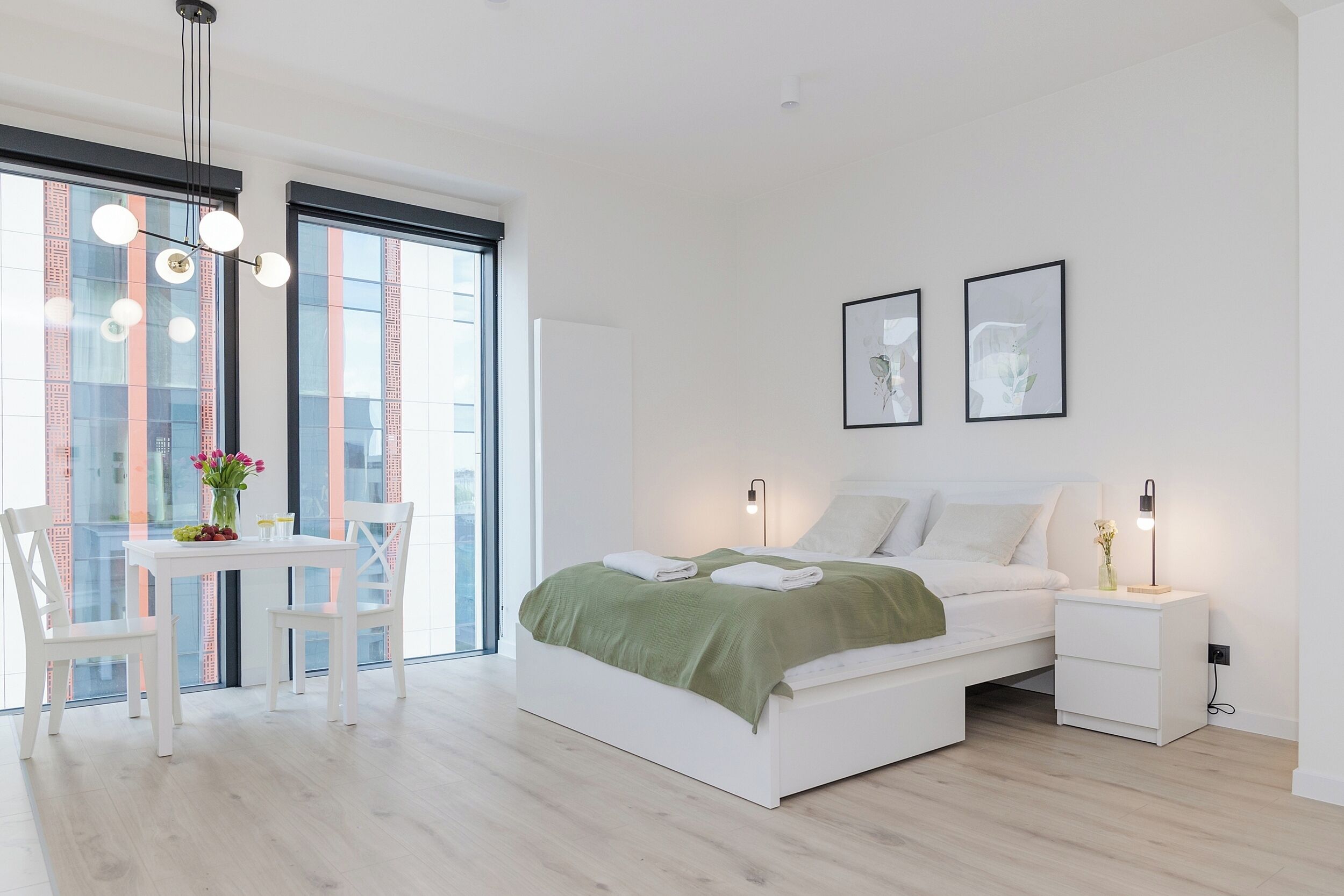 1 غرفة نوم ومكواة/لوح كي وواي فاي مجانًا