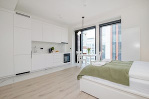 1 chambre, fer et planche à repasser, Wi-Fi gratuit
