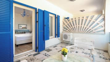 Family Oda, Balkon, Deniz Manzaralı | Minibar, ücretsiz kablosuz İnternet, çarşaf takımı