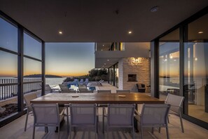 Outdoor dining - Animare Villas Croatia - Villa Marvella (Rogoznica)