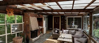 Large charming house with calm and green surroundings