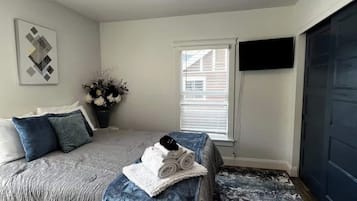 Strykejern/-brett, wi-fi (inkludert) og sengetøy