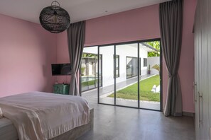 Premium Villa, 3 Bedrooms, Pool View | View from room - Lotus - 3-Bedroom Villa (Denpasar)