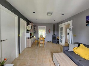 Smart TV, table football, ping pong