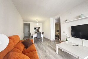 Living area - Desconectaengalicia Paseo Silgar II, 2 bedrooms (Sanxenxo)