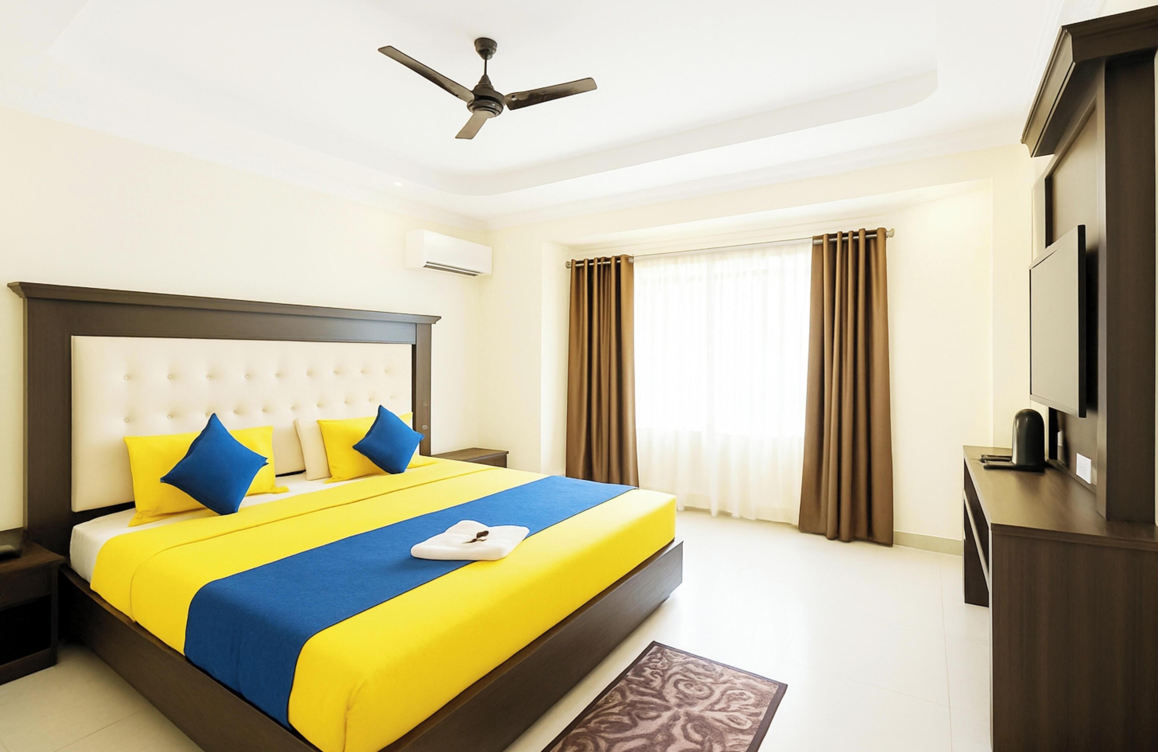 Uitzicht vanuit de kamer