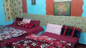 Premium bedding, down duvets, memory-foam beds, desk