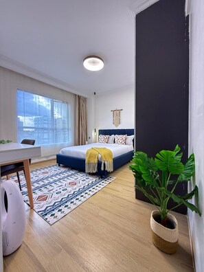 2 dormitorios, tabla de planchar con plancha, wifi y ropa de cama