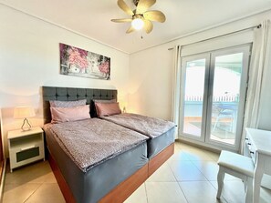 2 Schlafzimmer, Bügeleisen/Bügelbrett, kostenloses WLAN, Bettwäsche