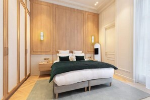 1 chambre, lit parapluie, Wi-Fi, draps fournis