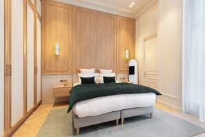 1 chambre, lit parapluie, Wi-Fi, draps fournis