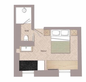 مخطط تصميم الطابق