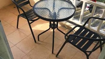 Superior tweepersoonskamer, uitzicht op de stad | Terras