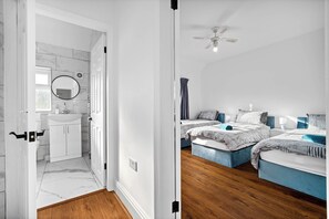 3 bedrooms, iron/ironing board, travel cot, free WiFi