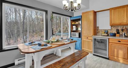 Curated Forest Escape: Spa, Pool, Lake- Poconos & Narrowsburg, NY