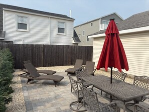 Outdoor dining - Classic OCEAN BLOCK CAPE WITH 4 BR 2 BATHS. (Seaside Park)