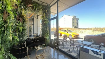 Zona de estar del vestíbulo