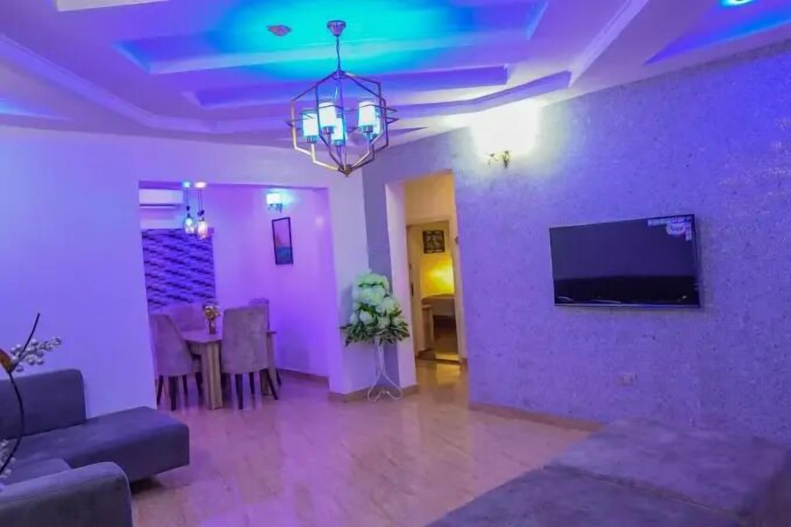 Family Apartment, Balcony, City View | Living area